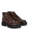 Men's Black Chic and Chunky Comfortable Casual Boots