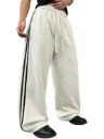 Men's Loose Fit Polycotton Casual Trousers Pants