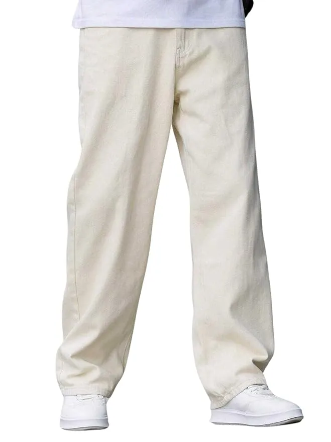 Men's Oversized Wide Leg Baggy Jeans (28)