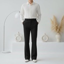 Formal Bellbottom Lycra Pants for Men